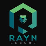 RAYN Logo Black BG